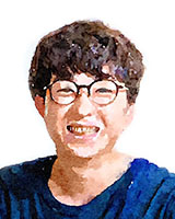 鹿島哲彦の似顔絵